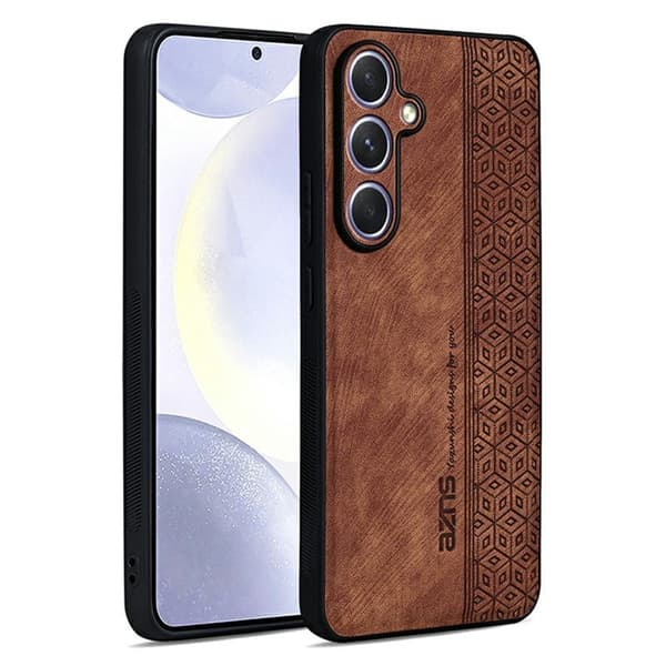 AZNS Samsung Galaxy A36 5G Plånboksfodral Konstläder - Brun