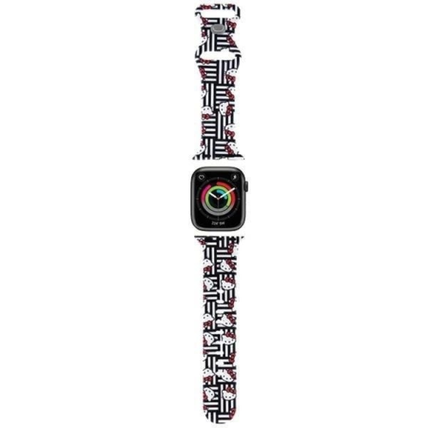 Hello Kitty Apple Watch (38/40/41 mm) Armbånd Heads & Stripes - S