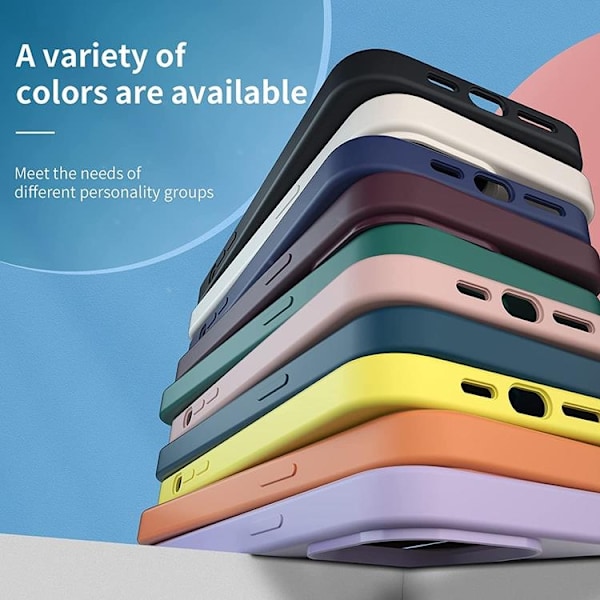 Flydende silikoneskal iPhone 13 Pro Max - Sky Blue Blue