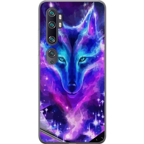 Mobilskal till Xiaomi Mi Note 10 med Neon Varg