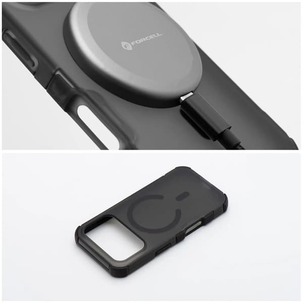 Forcell Mobilskal Magsafe För iPhone 17 BumperX - Svart