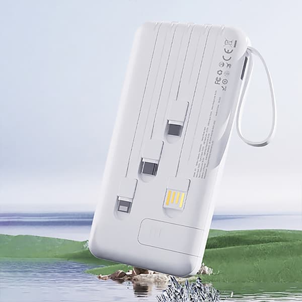 Dudao Powerbank K11 Pro 20000mAh med Kabel Vit