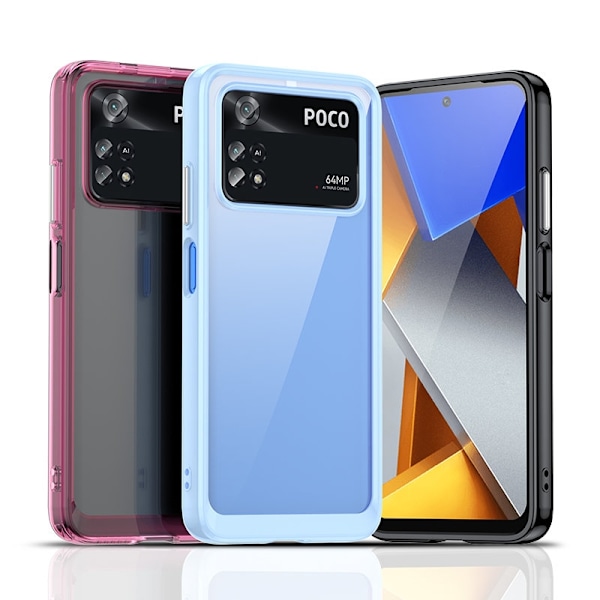Xiaomi Poco M4 Pro Skal Flexible Outer Space - Svart Svart