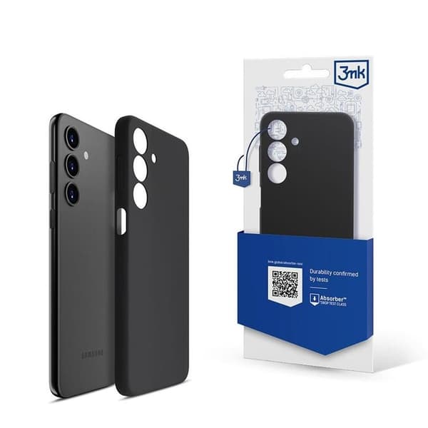 3MK Mobilskal till Galaxy S24 Plus Silikon - Svart Svart