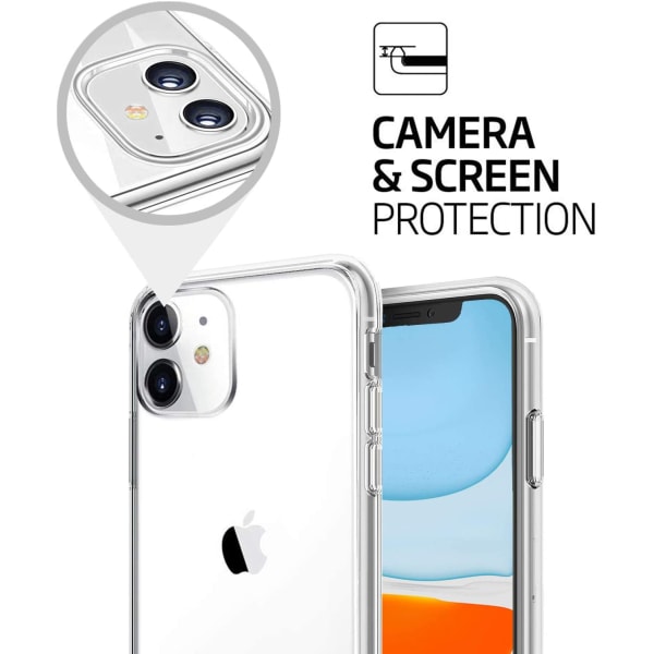 iPhone XR | Mobilskal TPU - Transparent iPhone 11 Pro Max