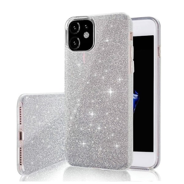 Samsung Galaxy A56 5G - 3in1 Glitter Elegant Mjuk Skal Silver Silver