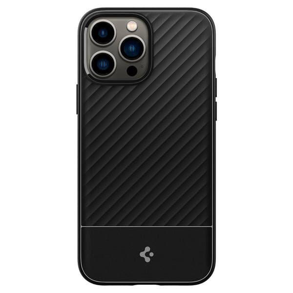 iPhone 13 Pro Max - Spigen Core Armor Matte Mjuk Skal - Svart Svart