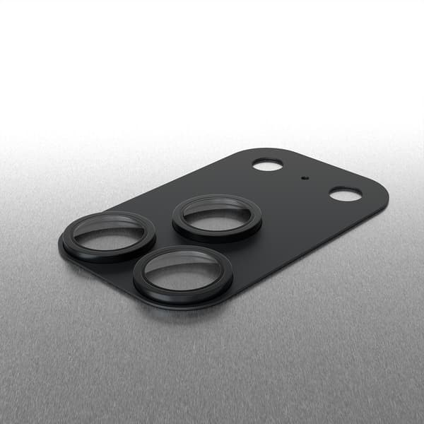 iPhone 18 Pro / 18 Pro Max – Etteri Full Kameraskydd 9H – Dark Grey Mörkgrå