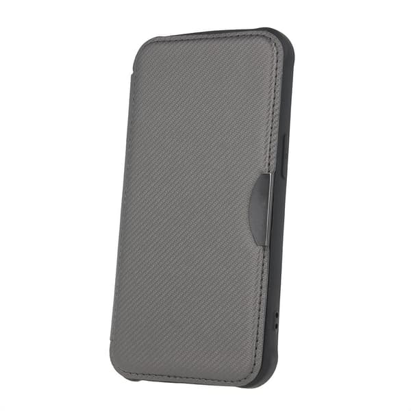 iPhone 16 Pro Max - Smart Carbon Mobilplånbok Silver Silver