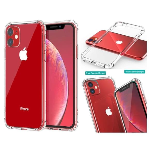 iPhone 11 Pro - Bumper Extra Stöttåligt Slim Mjuk Skal Transparent