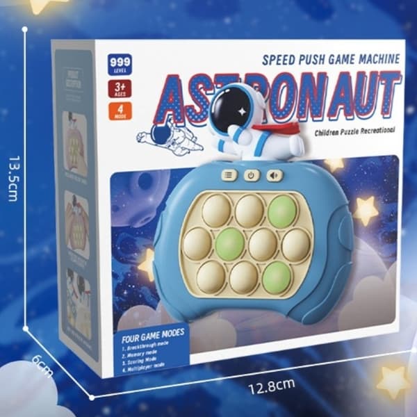 Maxlife bärbart minne och koncentrationsspel ljud / ljuseffekter -ASTRONAUT Blå