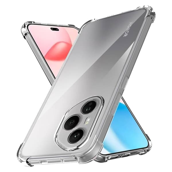 Honor X5c Plus - Bumper Extra Stöttåligt Slim Mjuk Skal Transparent