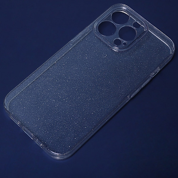 iPhone 15 - Skyddande Shine Slim Mjuk Skal Transparent