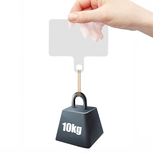 Universal 5-Pack Strap insert / bandinsats för mobilskal, nackremsinsats Transparent