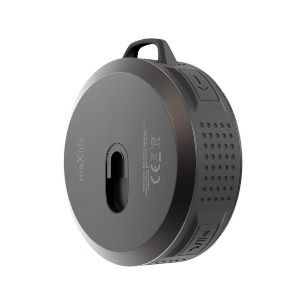 Maxlife MXBS-01 Portable Mini Bluetooth Högtalare med sugkopp, Minneskort Svart