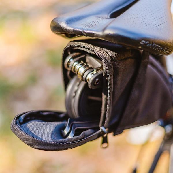 Cykelväska, Sadelväska för cykel Vattentät Universell Black