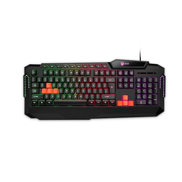 Speltangentbord Liocat KX 756C qwerty Svart Svart