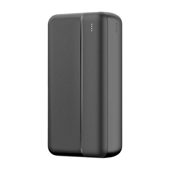 Hög kapacitet 30000mAh Maxlife Powerbank 12W MXPB-02 - Svart Svart