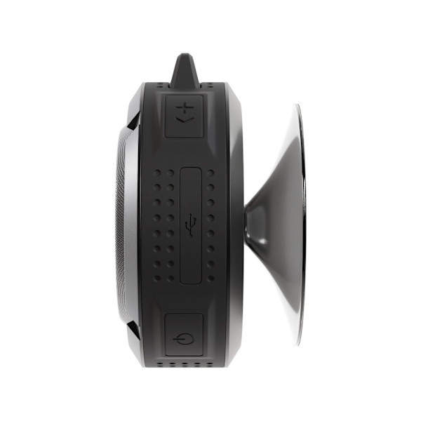 Maxlife MXBS-01 Portable Mini Bluetooth Högtalare med sugkopp, Minneskort Svart