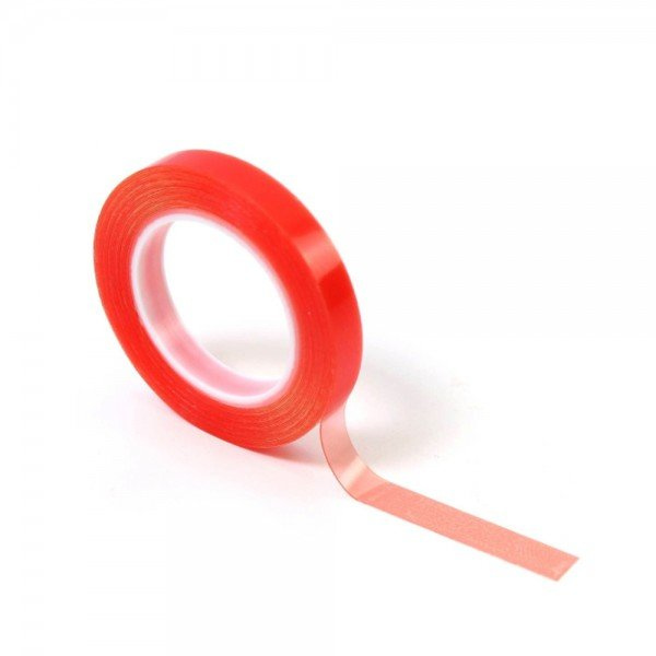 Dubbelhäftande MONTERINGSTEJP - 50m x 12mm (transparent) Transparent