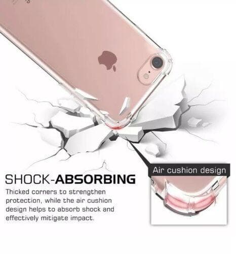 iPhone 7 Plus / 8 Plus - Bumper Extra Stöttåligt Skal Transparent