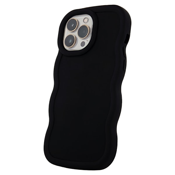iPhone X / XS - Candy Skyddande Mjuk Skal - Svart Svart
