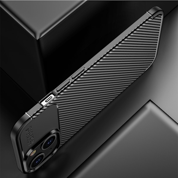 Google Pixel 9a - Carbon Black Extra Stöttåligt Slim Mjuk Skal Svart