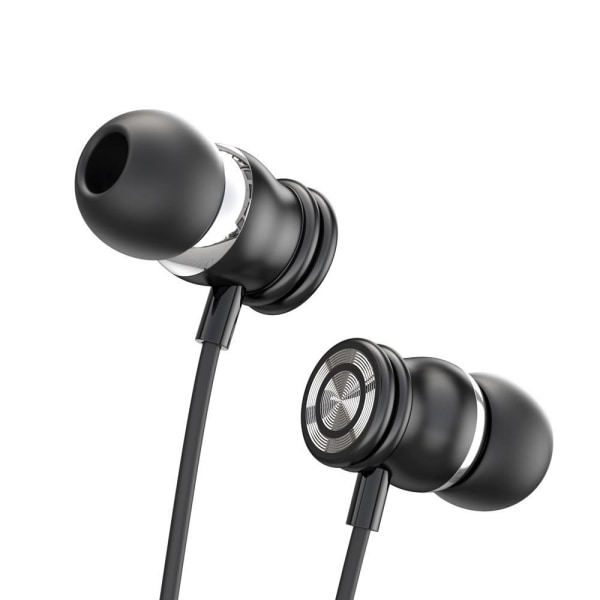 USB-C In-Ear Hörlurar med Mikrofon iPhone 15,16 /Samsung /Android Svart