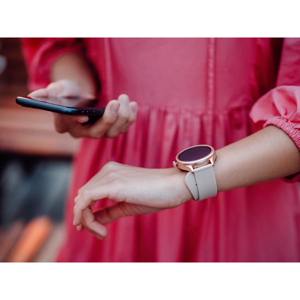 FOREVER ICON AW-100 AMOLED Smartklocka Rosa guld