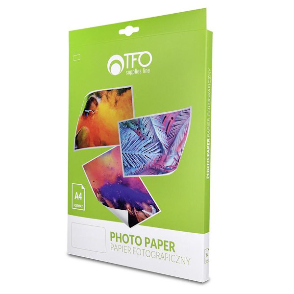Självhäftande Fotopapper 20st - 120 g/m2 - Matte , Storlek A4 Vit