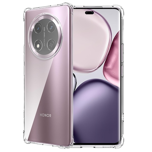 Honor Magic 7 Lite - Bumper Extra Stöttåligt Slim Mjuk Skal Transparent