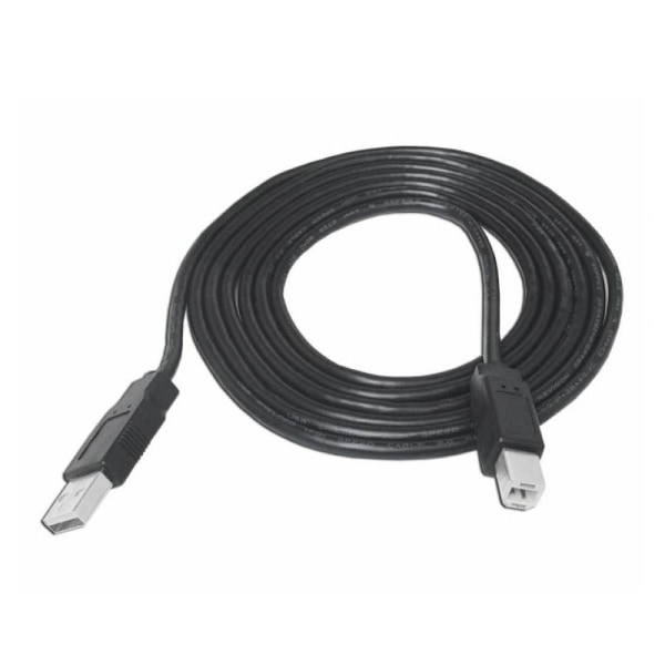 Skrivare /Skannrar USB-kabel USB(hane) till USB typ B (hane) 3m Svart