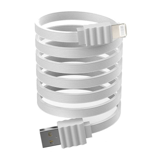Snabbladdning iPhone Lightning kabel för iPhone / iPad - 2Amp Vit