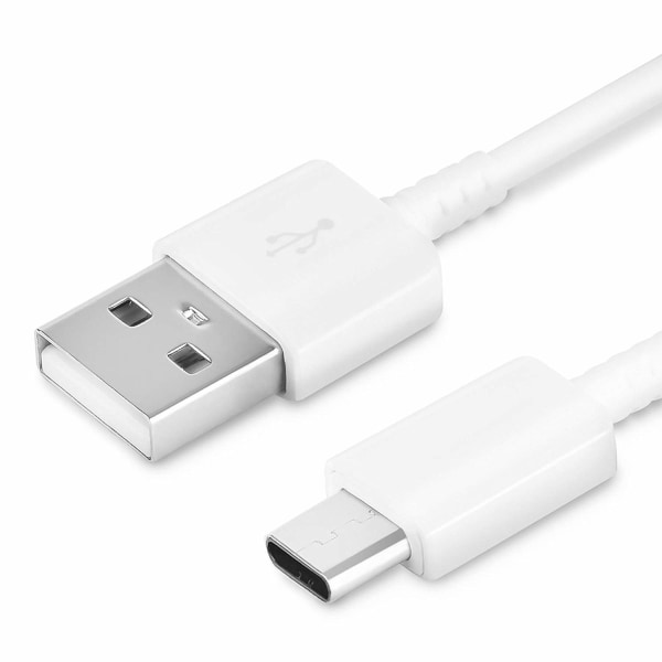 USB-C Charge & Sync Laddningskabel - 1m Vit
