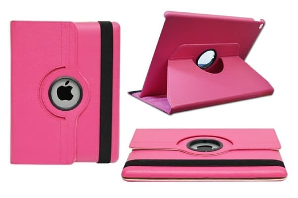 iPad (5th generation) 9.7" -  fodral Roterbar 360° - Rosa Rosa