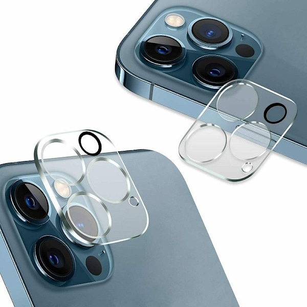 2-PACK iPhone 16 - Kamera 3D Härdat Glas Transparent