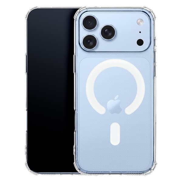iPhone 18 Pro - MagSafe Kompatibel Extra Stöttåligt Slim Skal Transparent