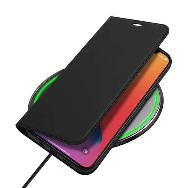 iPhone 12 PRO MAX - DUX DUCIS SkinPro Mobilplånbok - Svart Svart