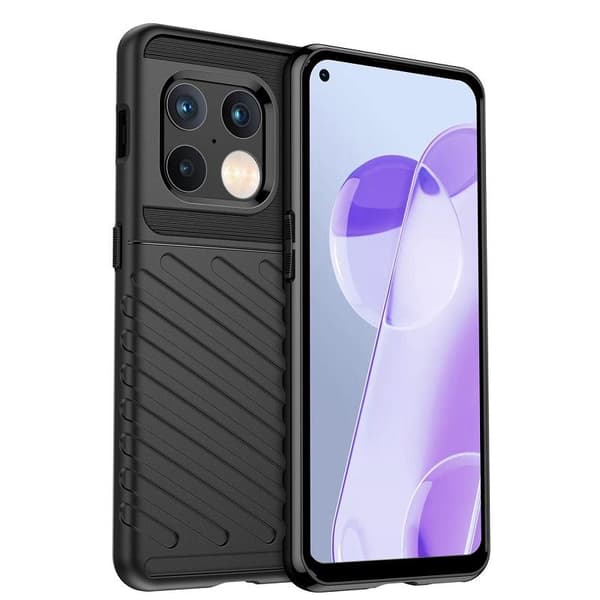 OnePlus 10 Pro - Thunder Flexible Rugged Slim Skal Transparent