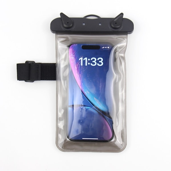 Vattentätt Mobilfodral med armbindel Universell 5,8 - 6,8" Transparent