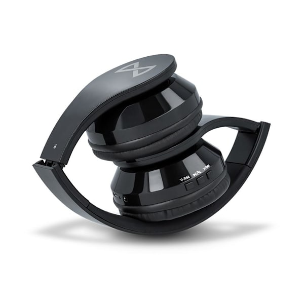 Trådlösa On-Ear Bluetooth BHS-100 Hörlurar AUX-support Forever Svart