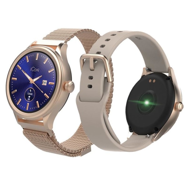 FOREVER ICON AW-100 AMOLED Smartklocka Rosa guld