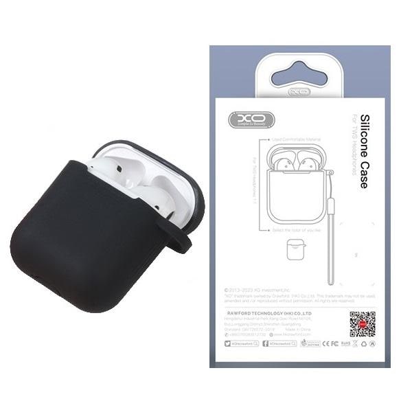 Silikon laddningsfodral för AirPod Black