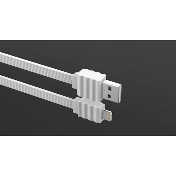 Snabbladdning iPhone Lightning kabel för iPhone / iPad - 2Amp Vit
