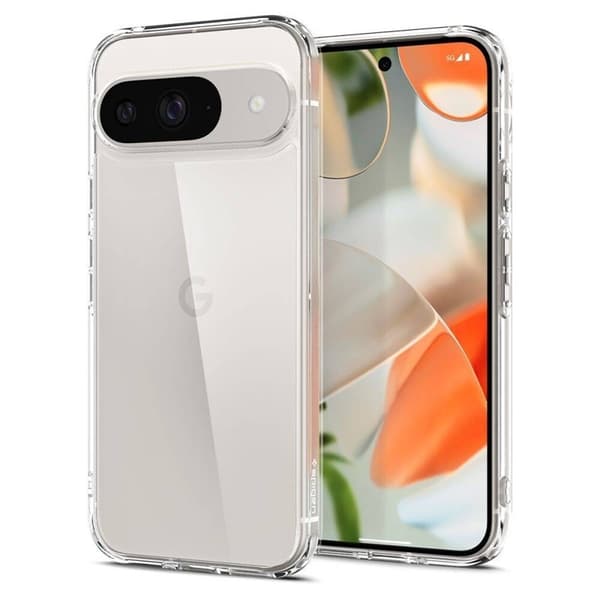 Google Pixel 9 / Pixel 9 Pro - Transparent Slim Skal Transparent