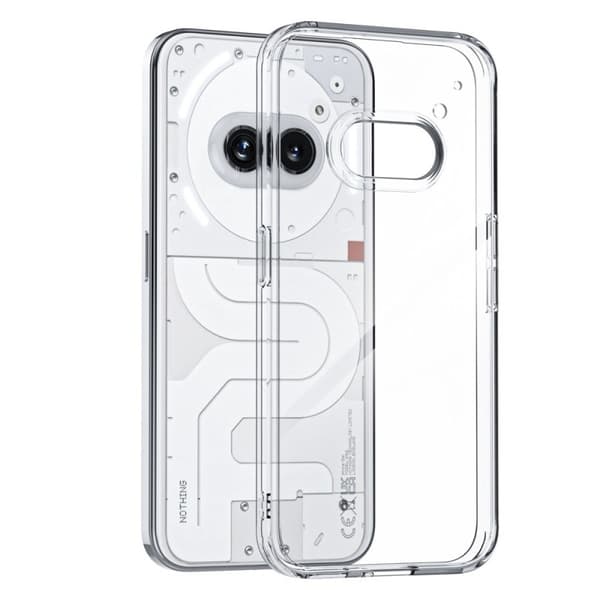 Nothing Phone (3a) / (3a) Pro  - Premium Transparent 2.0 mm Slim Skal Transparent