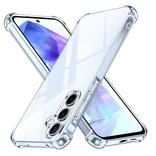 Samsung Galaxy S25 - Bumper Extra Stöttåligt Skal Transparent