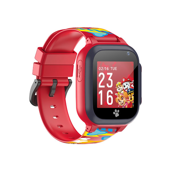 Paw Patrol Team Smartklocka för Barn med simkort, kamera Röd