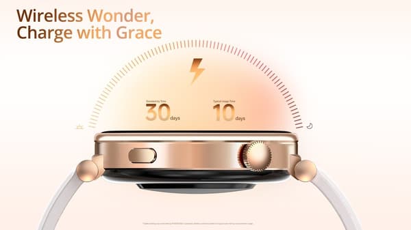 Riversong GLOW SW906 Smartklocka Bluetooth-samtal med extra rem Rosaguld Rosa guld