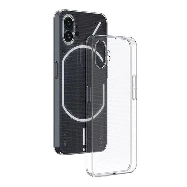 Nothing Phone 1 - Mjuk Transparent Slim Skal Transparent
